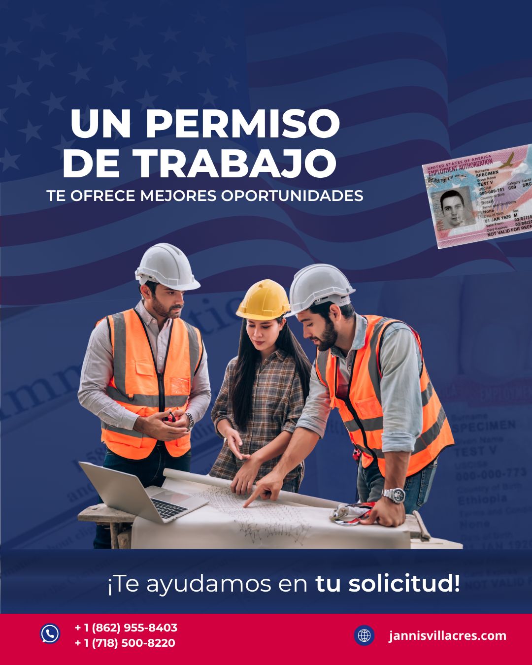 Un permiso de trabajo te ofrece mejores oportunidades