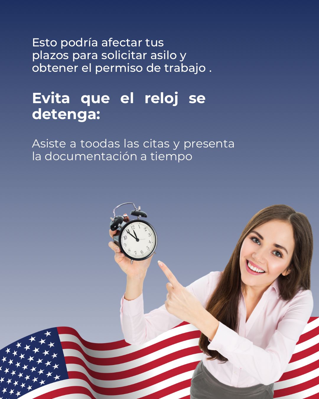 No dejes que el reloj se detenga